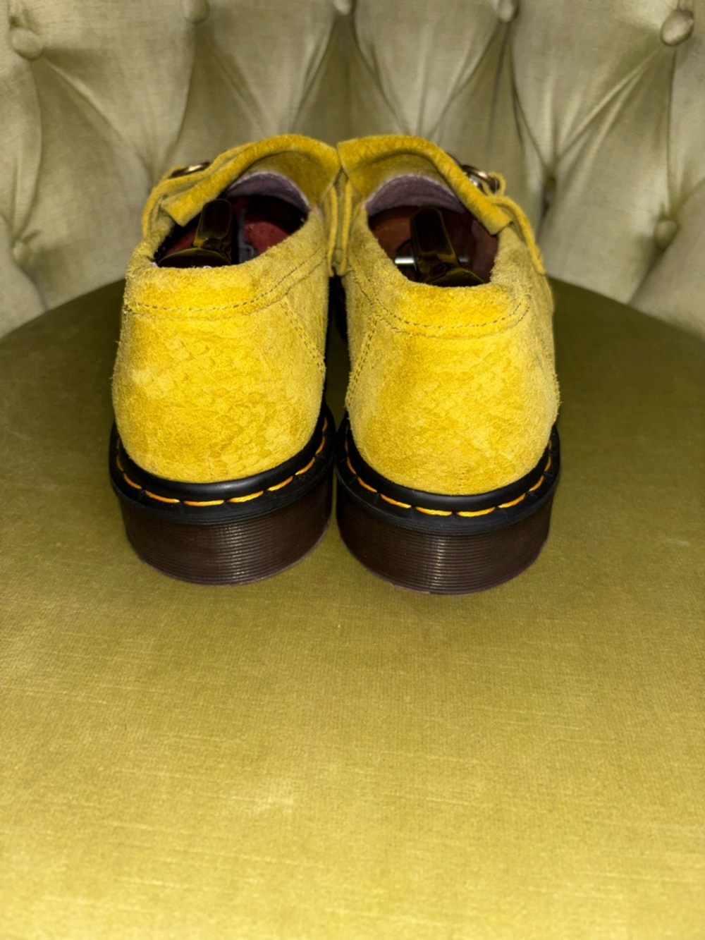 Dr. Martens ADRIAN SNAFFLE Loafers Suede AW006 Size 12 - Picture 4 of 11